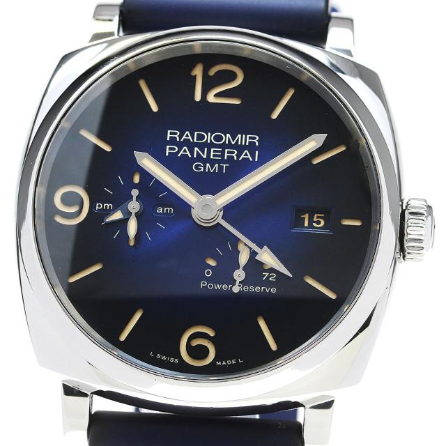 パネライ PANERAI PAM00946 ラジオミール 1940 3デイズ GMT パワーリザーブ ブティック限定モデル 自動巻き メンズ 良品 _816494