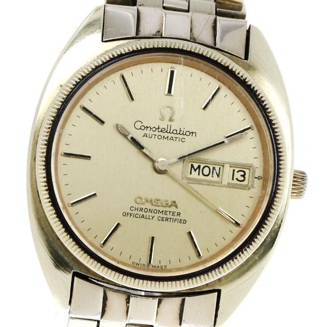 オメガ OMEGA Ref.168.0057 コンステレーション cal.1021 デイデイト 自動巻き メンズ _813475【ev10】の通販は