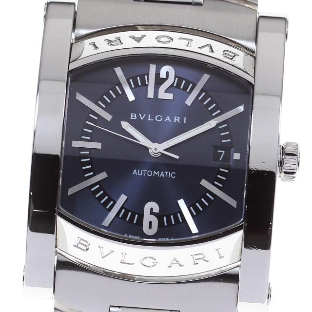 ブルガリ BVLGARI AA48S アショーマ デイト 自動巻き メンズ 箱付き_817248の通販は