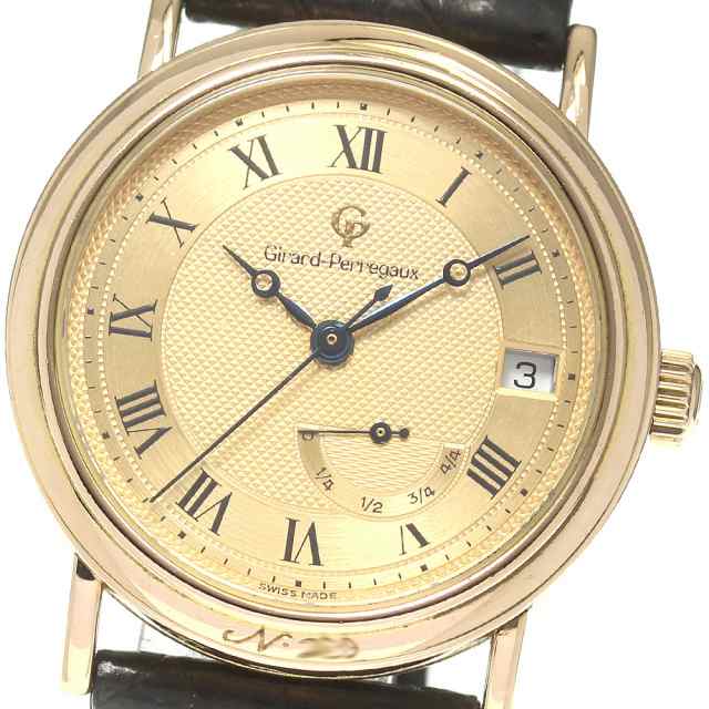 ジラール・ペルゴ GIRARD PERREGAUX 4794 クラシック K18PG パワーリザーブ 自動巻き メンズ _812313【ev15】の通販は