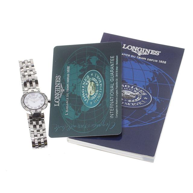 ロンジン ドルチェビータ L5.174.0 ダイヤ シェル レディース 時計