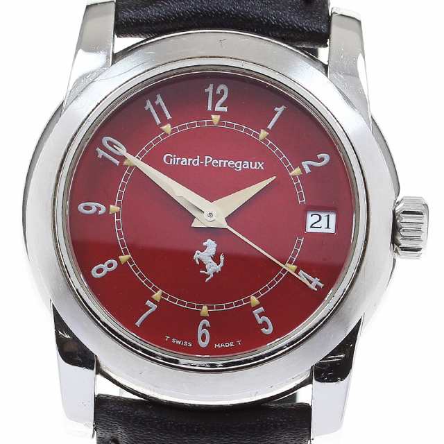 ジラール・ペルゴ GIRARD PERREGAUX 8025 フェラーリ デイト 自動巻き メンズ _819729