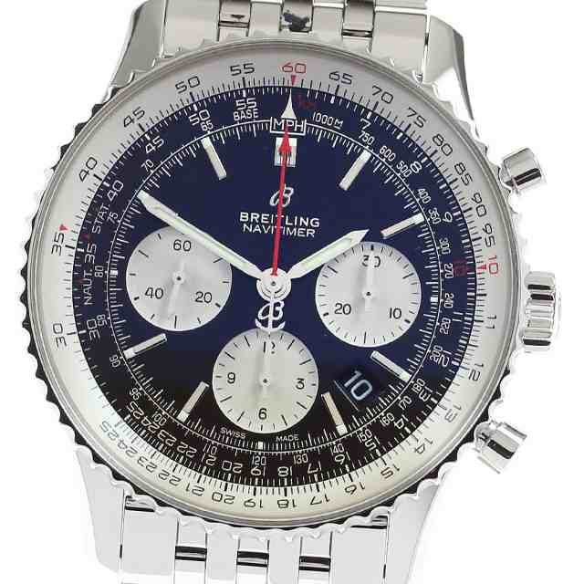 ブライトリング BREITLING AB0121 ナビタイマー 01 クロノグラフ デイト 自動巻き メンズ 箱・保証書付き_819435の通販は 706,376円