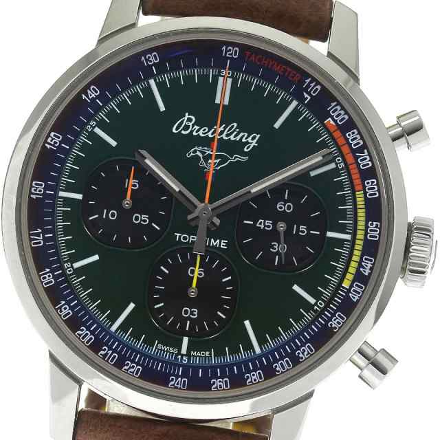 ブライトリング BREITLING A25310 トップタイム フォード マスタング クロノグラフ 自動巻き メンズ 保証書付き_819642の通販は