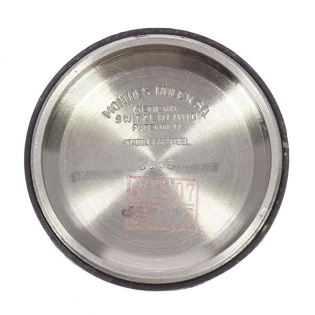 ロレックス ROLEX 6605 オイスターペーパチュアル デイトジャスト Cal 