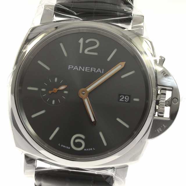 パネライ PANERAI PAM01250 ルミノール ドゥエ スモールセコンド デイト 自動巻き メンズ 未使用品 箱・保証書付き_746075の通販は