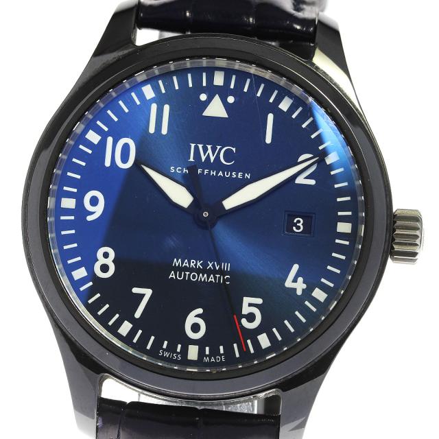 IWC SCHAFFHAUSEN IW324703 パイロット・ウォッチ・マーク XVIII ローレウス・スポーツ・フォー・グッド 自動巻き 美品 箱保証書付_820715 IWC SCHAFFHAUSEN IW324703 パイロット・ウォッチ・マーク XVIII