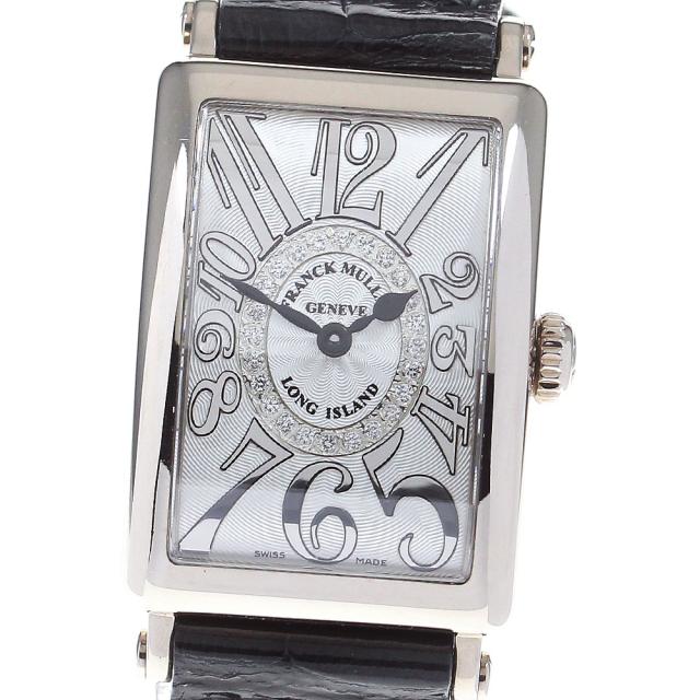フランクミュラー FRANCK MULLER 902QZD1R ロングアイランド レリーフ K18WG ダイヤモンドダイアル クォーツ レディース _822043の通販は