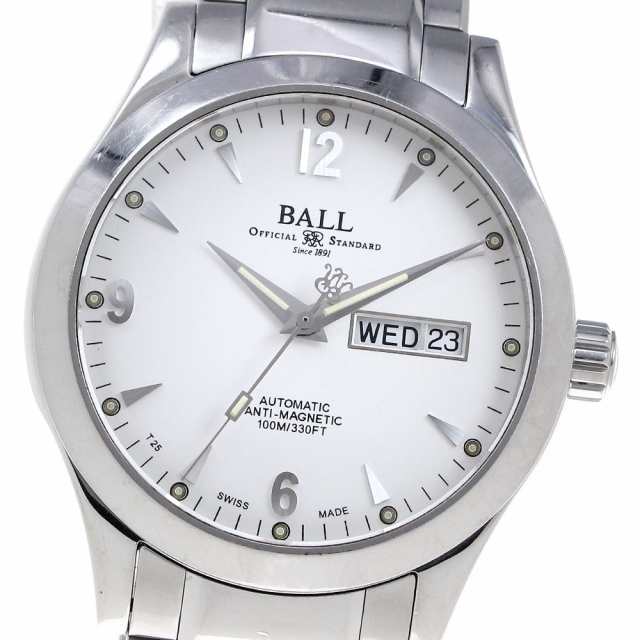 ボールウォッチ BALLWATCH NM2026C エンジニアII オハイオ40 デイデイト 自動巻き メンズ 保証書付き_822087