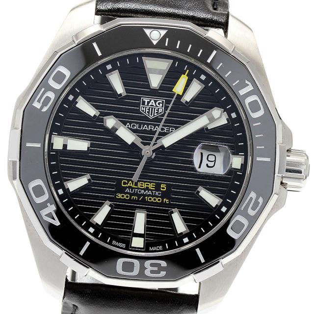 タグホイヤー TAG HEUER WAY201A アクアレーサー キャリバー5 デイト 自動巻き メンズ _820548【ev10】の通販は 80,052円