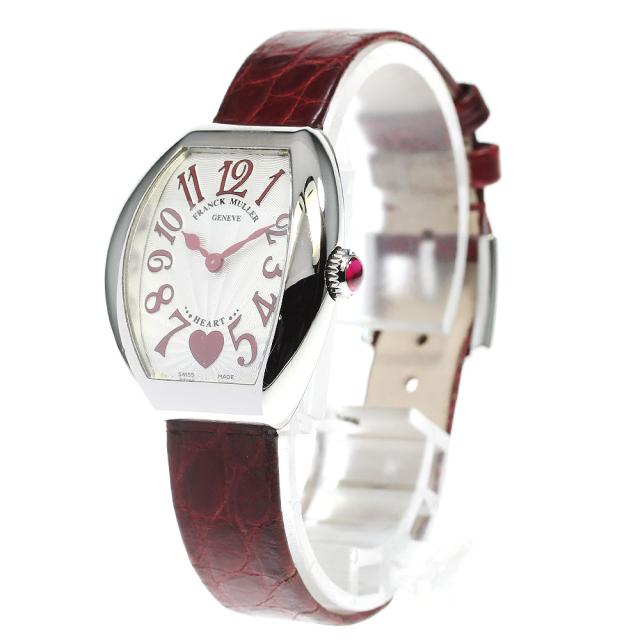 フランクミュラー FRANCK MULLER 5002SQZC6H ハート トゥ ハート クォーツ レディース 箱・保証書付き_821475 FRANCK MULLER - フランクミュラー FRANCK MULLER 5002SQZC6H ハート