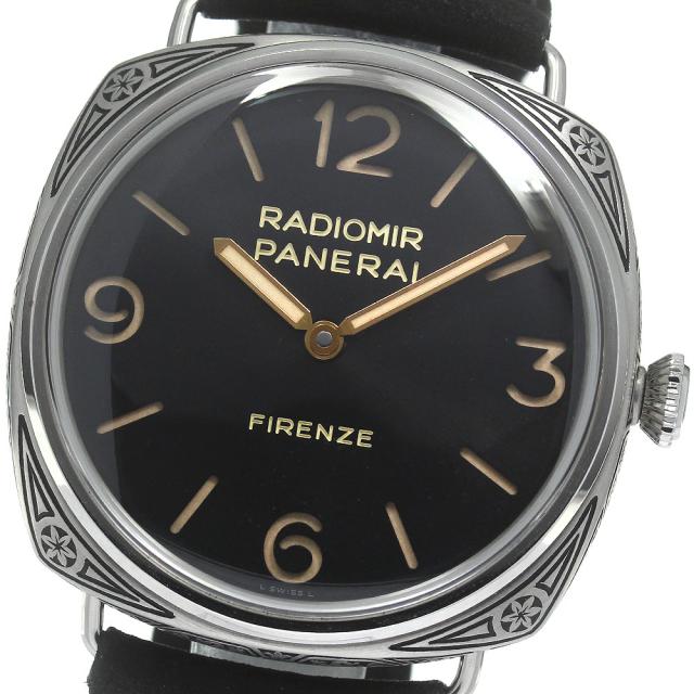 パネライ PANERAI PAM00604 ラジオミール 3デイズ フィレンツェ ブティック限定 自動巻き メンズ 良品 _823470
