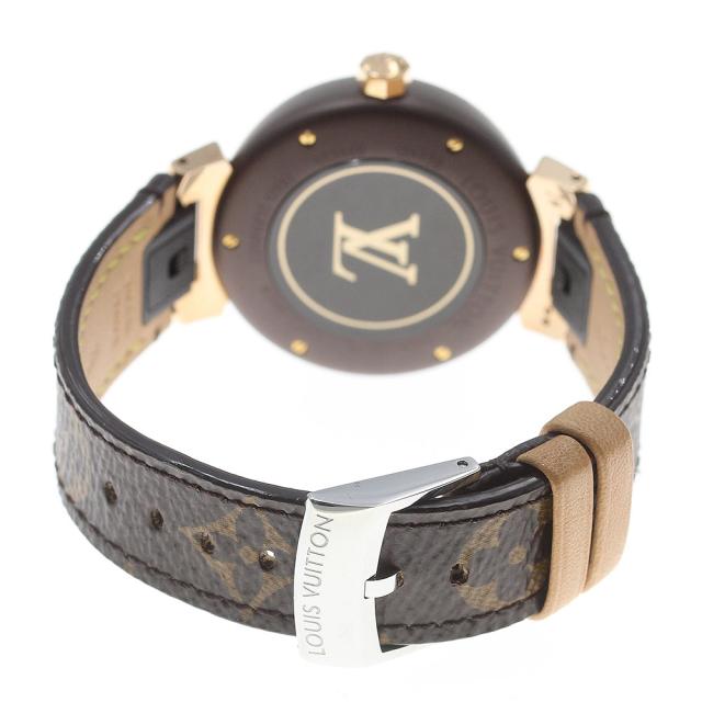 ルイ・ヴィトン LOUIS VUITTON QA138 タンブール MM モノグラム K18PG 