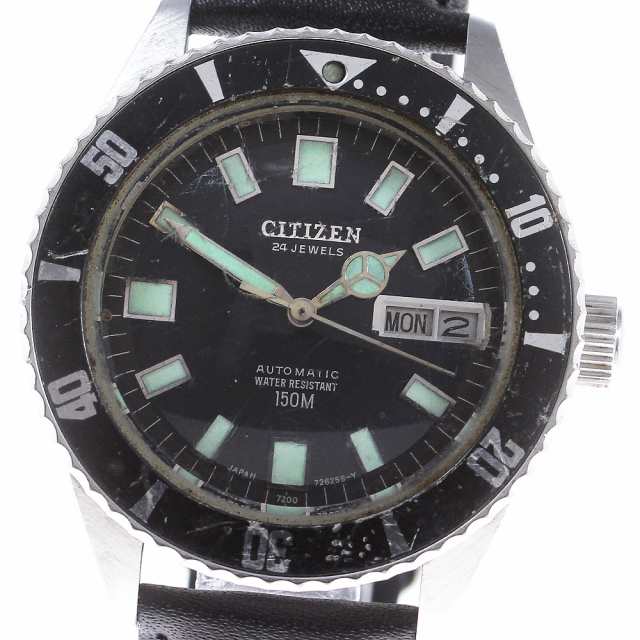 シチズン CITIZEN 4-722710Y レオパール ダイバー デイデイト cal.7210 自動巻き メンズ _825542【ev15】の通販は
