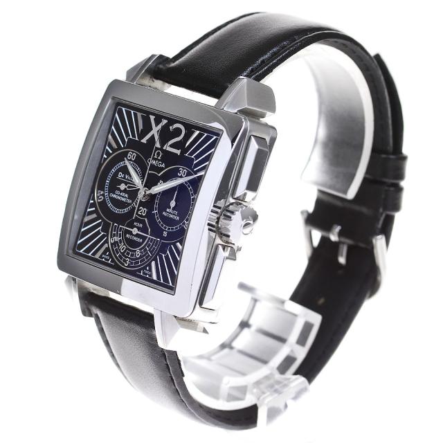 オメガ OMEGA 423.13.37.50.01.001 デビル X2 コーアクシャル クロノグラフ 自動巻き メンズ 保証書付き_824525の通販は