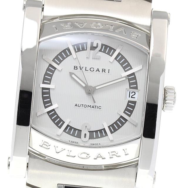 ブルガリ BVLGARI AA44S アショーマ デイト 自動巻き メンズ 良品 _825740の通販は