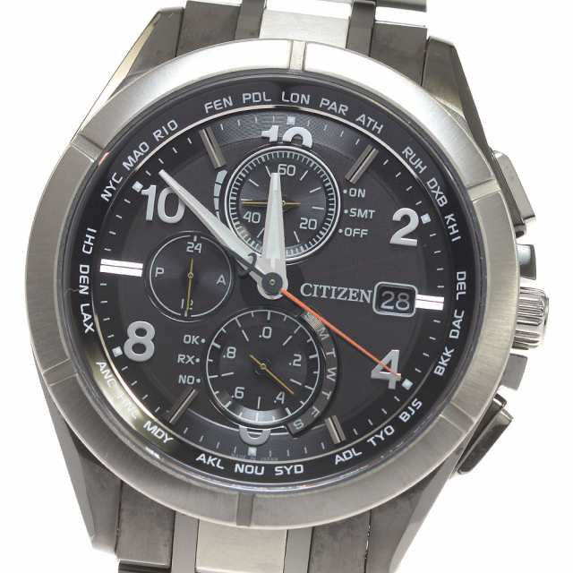 シチズン CITIZEN AT8165-51E H800-T023576 アテッサ 30周年記念モデル ソーラー電波 メンズ 美品  _825808の通販はau PAY マーケット - CLOSER | au PAY マーケット－通販サイト