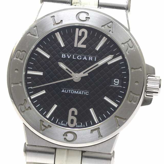 ブルガリ BVLGARI DG35S ディアゴノ デイト 自動巻き メンズ _825484