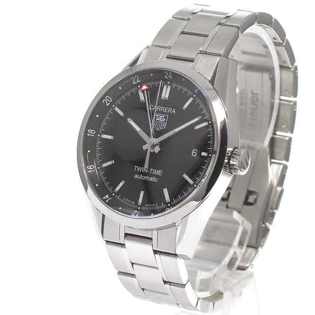 タグホイヤー TAG HEUER WV2115 カレラ ツインタイム 自動巻き メンズ _825175の通販は