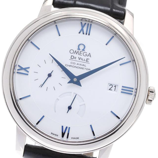 オメガ OMEGA 424.53.40.21.04.001 デビル プレステージ コーアクシャル K18WG パワーリザーブ 自動巻き メンズ _826783の通販は