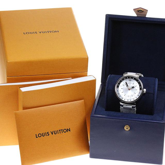 ジャンク ルイ・ヴィトン LOUIS VUITTON QA105 タンブール ムーン 