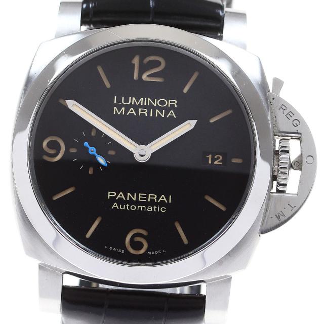 パネライ PANERAI PAM01312 ルミノール マリーナ 1950 3DAYS アッチャイオ デイト 自動巻き メンズ 保証書付き_826877の通販は