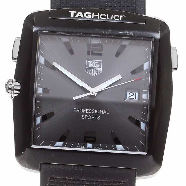 タグホイヤー TAG HEUER WAE1113.FT6004 プロフェッショナル スポーツ デイト クォーツ メンズ 箱・保証書付き_829930