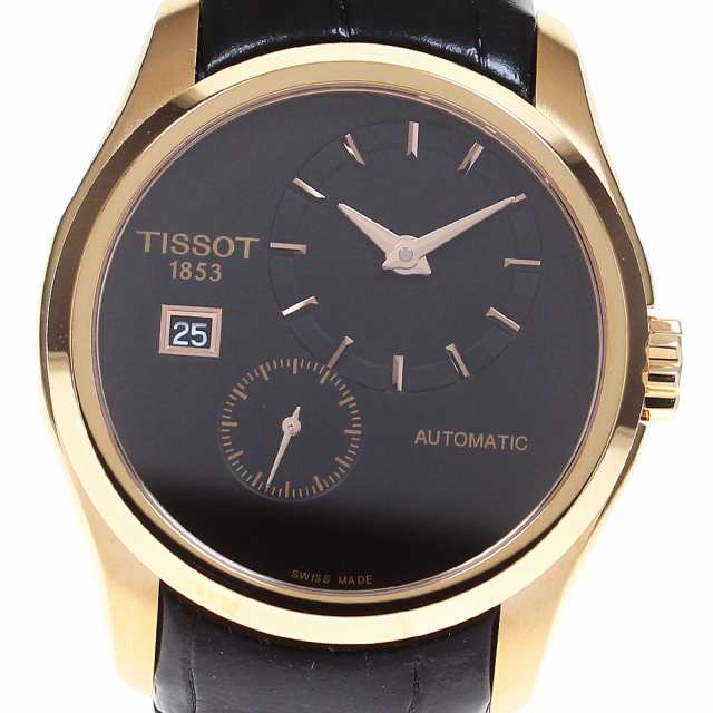 ティソ TISSOT T035.428.36.051.00 クチュリエ デイト 自動巻き メンズ 保証書付き_829843