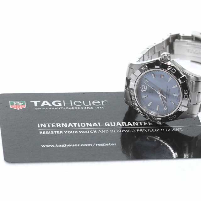 タグホイヤー TAG HEUER WAF1417 アクアレーサー デイト クォーツ レディース 保証書付き_827581の通販はau PAY  マーケット - CLOSER | au PAY マーケット－通販サイト