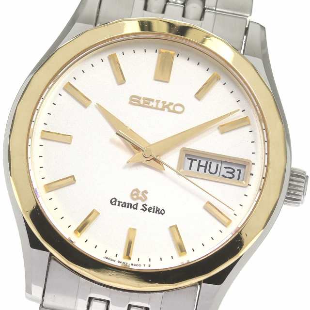 セイコー SEIKO 9F83-9A10/SBGT002 グランドセイコー YGベゼル デイデイト クォーツ メンズ _824953