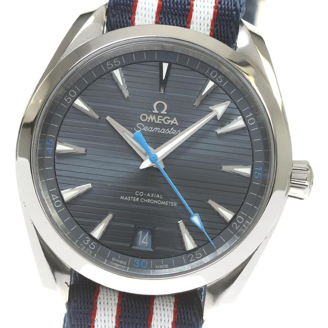 オメガ OMEGA 220.12.41.21.03.002 シーマスター アクアテラ コーアクシャル 自動巻き メンズ 良品 箱・保証書付き_827525の通販は