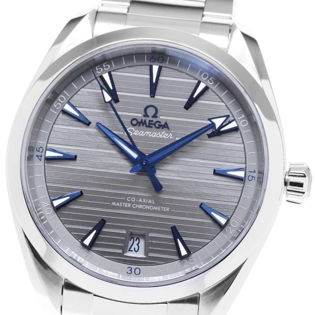 オメガ OMEGA 220.10.41.21.06.001 シーマスター アクアテラ コーアクシャル 自動巻き メンズ 美品 内箱・保証書付き_828086の通販は