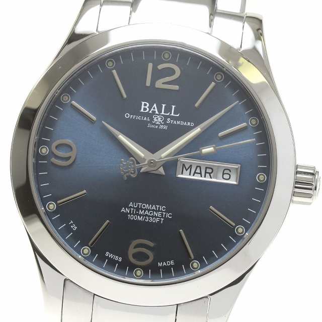 ボール BALL WATCH NM9126C-S14J-BE エンジニア？ オハイオ デイデイト 自動巻き メンズ 良品 _829095