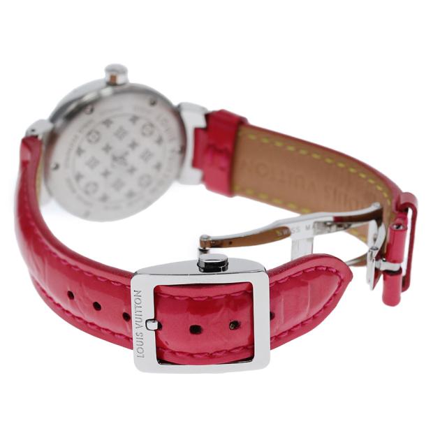ルイ・ヴィトン LOUIS VUITTON Q1218 タンブール ハート クォーツ レディース _828555_4