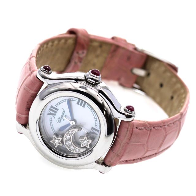 ショパール Chopard 27/8250-21 ハッピースポーツ ムーン＆スター クォーツ レディース _830229_1