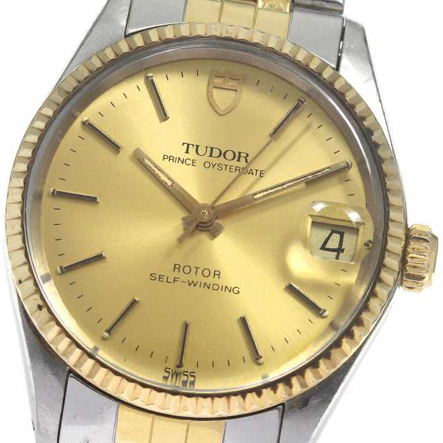 チュードル TUDOR 75403 プリンスオイスターデイト cal.2824-2 YGベゼル 自動巻き ボーイズ _826018