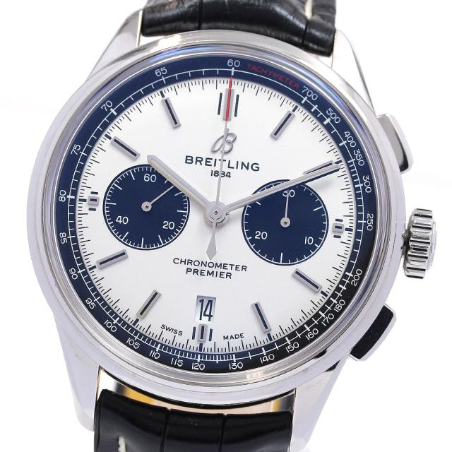 ブライトリング BREITLING AB0118 プレミエ B01 クロノグラフ 自動巻き メンズ 内箱・保証書付き_831769の通販は