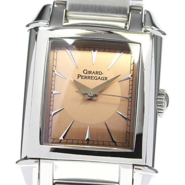 ジラール・ペルゴ GIRARD PERREGAUX 25900.1.11.911 ヴィンテージ 手巻き レディース 良品 保証書付き_829064