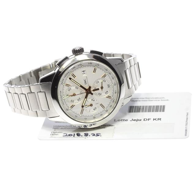IWC IWC SCHAFFHAUSEN IW380801 インヂュニア クロノグラフ デイト
