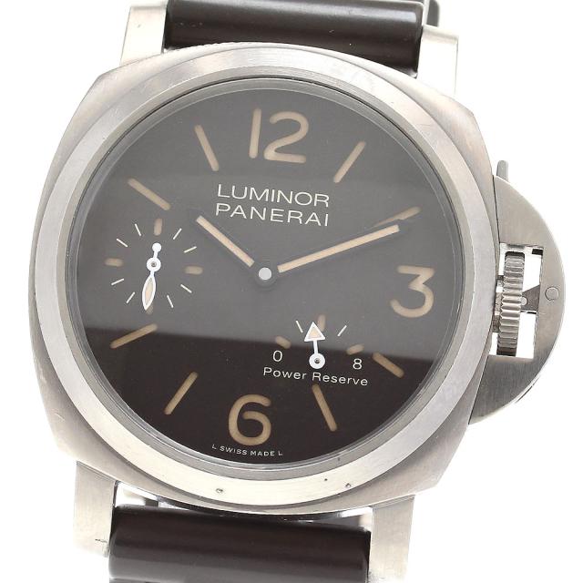 パネライ PANERAI PAM00797 ルミノール 8デイズ チタニオ パワーリザーブ 手巻き メンズ _832385の通販は