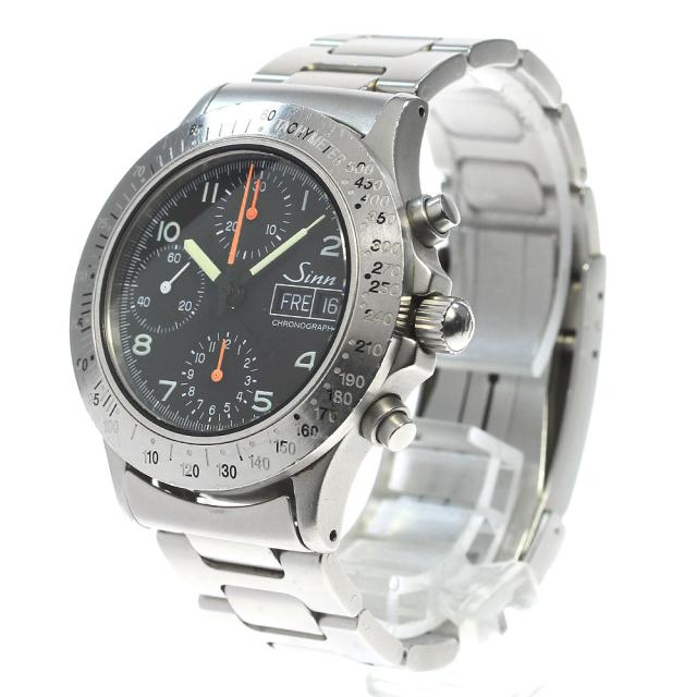 訳あり ジン Sinn 256 クロノグラフ デイデイト 自動巻き メンズ _781556_1