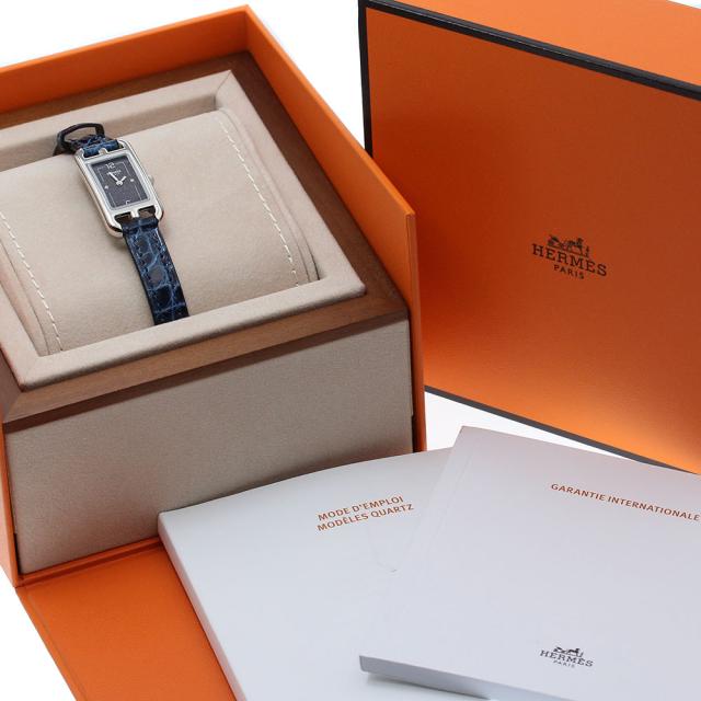 エルメス HERMES NA2.110c ナンタケット クォーツ レディース 美品 内箱・保証書付き_831266 HERMES - エルメス HERMES NA2.110c ナンタケット クォーツ レディース