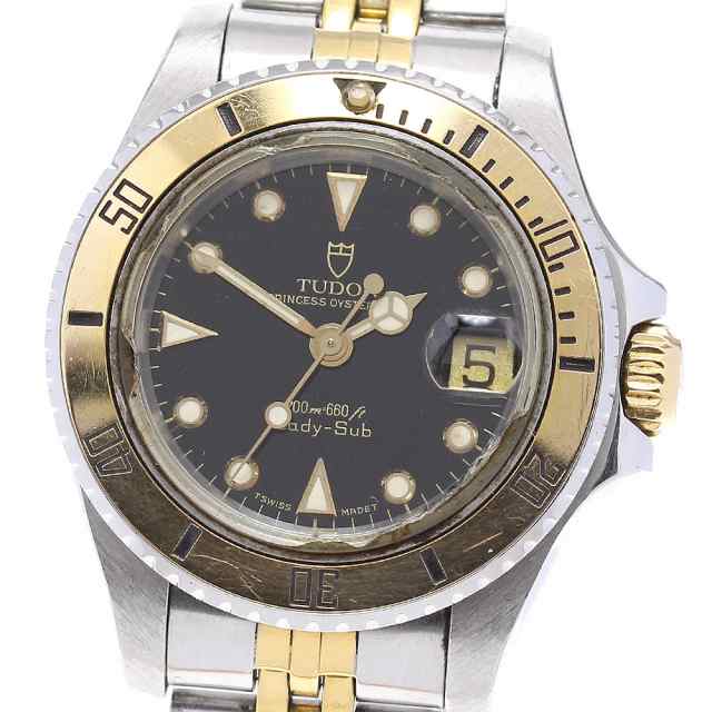 チュードル TUDOR 96093 プリンセスオイスターデイト レディサブ Cal.2671 自動巻き レディース _826097