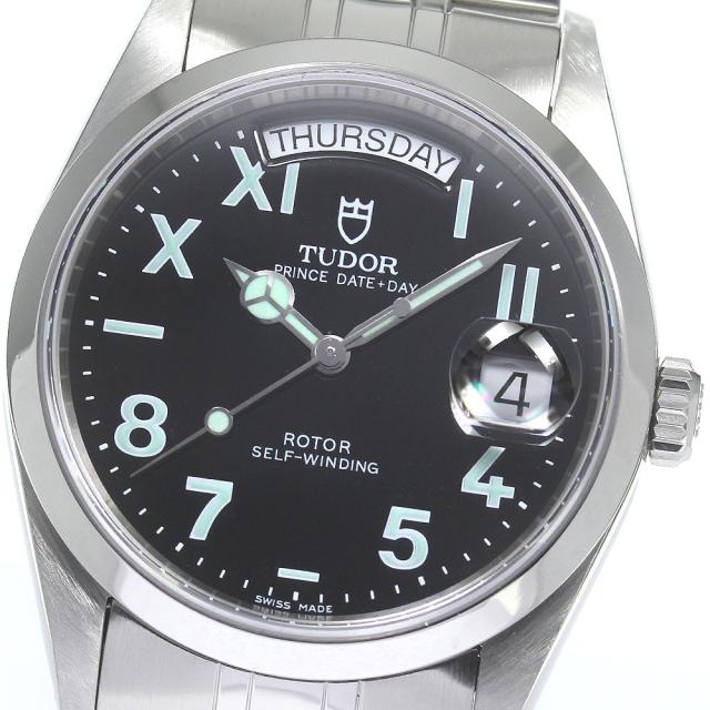 チュードル TUDOR 76200 プリンス デイトデイ ユニーク cal.2834-2 自動巻き メンズ 箱・保証書付き_831206の通販は