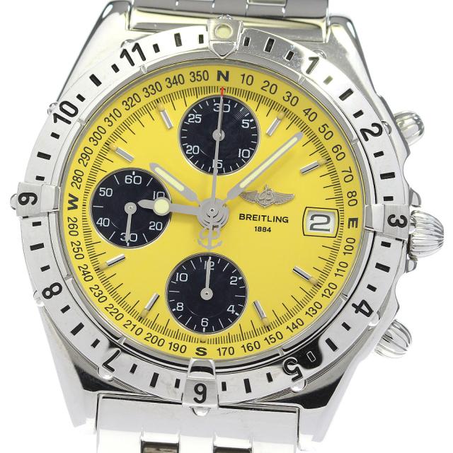 ブライトリング BREITLING A20048 クロノマット ロンジチュード 自動巻き メンズ 良品 保証書付き_831392の通販は