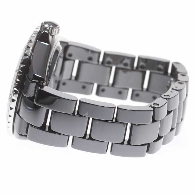 シャネル CHANEL H5697 J12 黒セラミック デイト 自動巻き