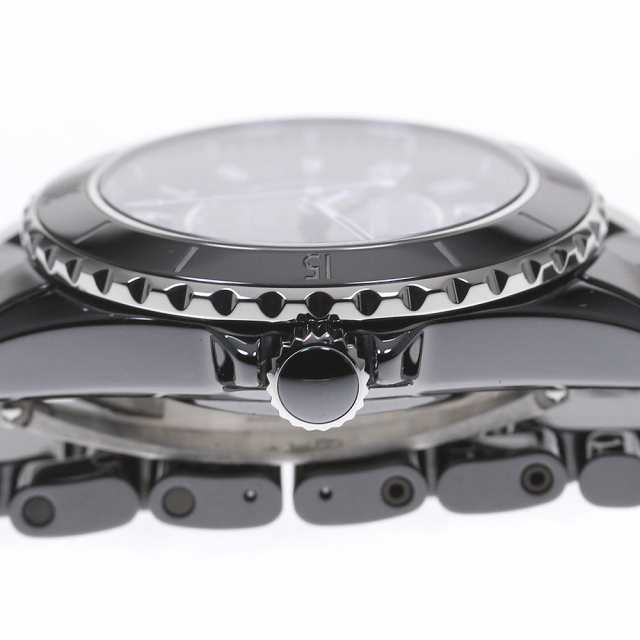 シャネル CHANEL H5697 J12 黒セラミック デイト 自動巻き