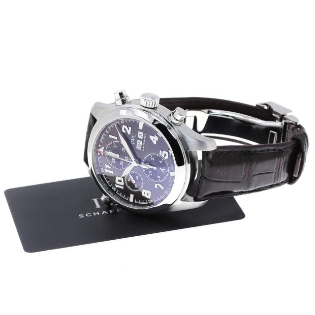IWC SCHAFFHAUSEN IW371808 パイロットウォッチ アントワーヌ・ド・サンテグジュペリ ダブルクロノグラフ AT メンズ 保証書付き_832053_1
