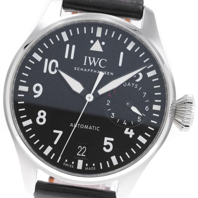 IWC IWC SCHAFFHAUSEN IW501001 ビッグパイロットウォッチ 7デイズ 自動巻き メンズ 良品 _834911の通販は 908,776円