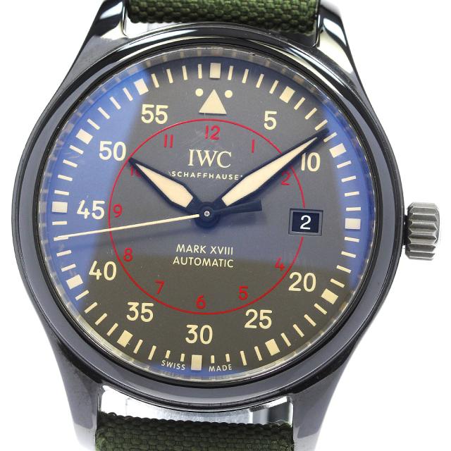 IWC IWC SCHAFFHAUSEN IW324702 パイロットウォッチ マークXVIII トップガン ミラマー デイト 自動巻き メンズ _832226の通販は 317,869円